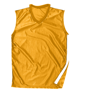 ADULT  MULTI SPORT JERSEY - Gold, M