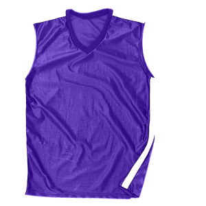 ADULT  MULTI SPORT JERSEY - Purple, M