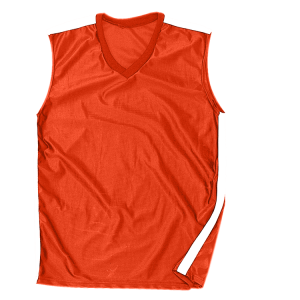 ADULT  MULTI SPORT JERSEY - Orange, M