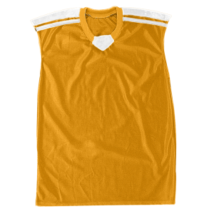 ADULT  MULTI SPORT JERSEY - Gold, M