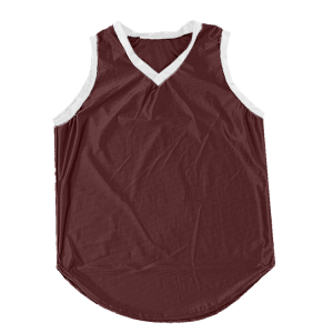 YOUTH  BASEBALL JERSEY - Maroon, M