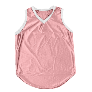 YOUTH  BASEBALL JERSEY - Pink, M