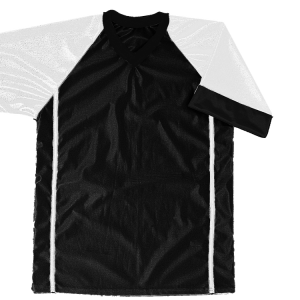 ADULT  SOCCER JERSEY - Black, M
