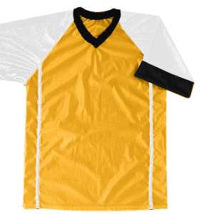 ADULT  SOCCER JERSEY - Gold, M