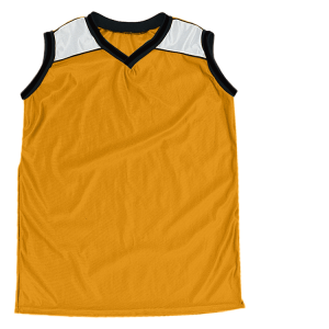 ADULT  MULTI SPORT JERSEY - Gold, M