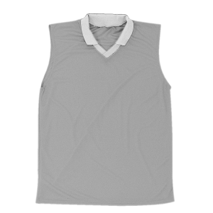 ADULT  MULTI SPORT JERSEY - Silver, M