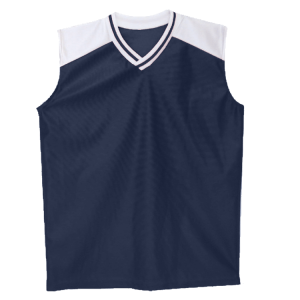 ADULT  MULTI SPORT JERSEY - Navy Blue, M