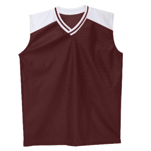 ADULT  MULTI SPORT JERSEY - Maroon, M