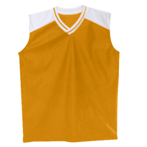 ADULT  MULTI SPORT JERSEY - Gold, M
