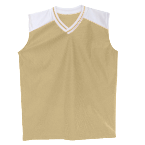 ADULT  MULTI SPORT JERSEY - Vegas Gold, M
