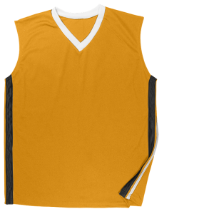 ADULT  MULTI SPORT JERSEY - Gold, M