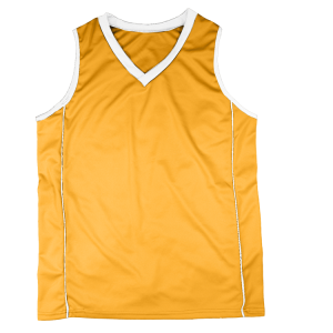 ADULT  MULTI SPORT JERSEY - Gold, M