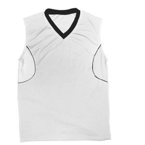 ADULT  MULTI SPORT JERSEY - White, M