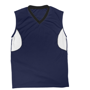 ADULT  MULTI SPORT JERSEY - Navy Blue, M