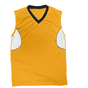ADULT  MULTI SPORT JERSEY - Gold, M