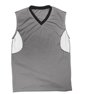 ADULT  MULTI SPORT JERSEY - Silver, M