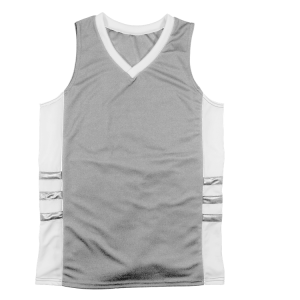 WOMEN'S  MULTI SPORT JERSEY - Silver, M