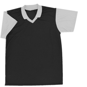 ADULT  SOCCER JERSEY - Black, M