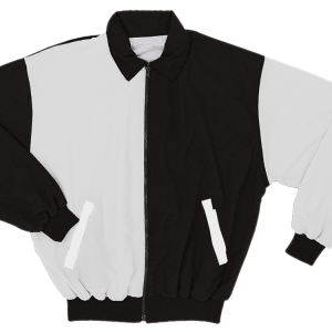ADULT  WARM UP JACKET - Black, M