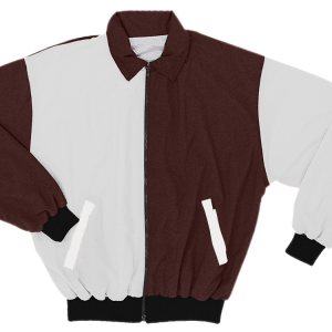 ADULT  WARM UP JACKET - Brown, M