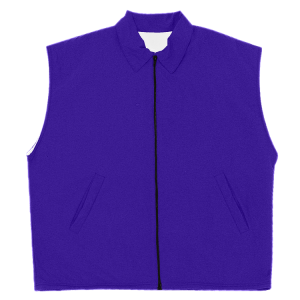 YOUTH WARM UP VEST - Purple, M