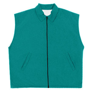 YOUTH WARM UP VEST - Teal, M