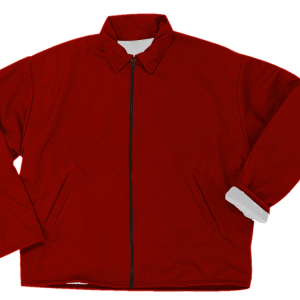ADULT  WARM UP JACKET - Red, M