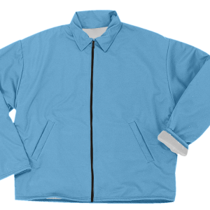 ADULT  WARM UP JACKET - Columbian Blue, M