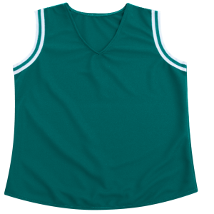 GIRL'S CHEER TOP - Teal, M