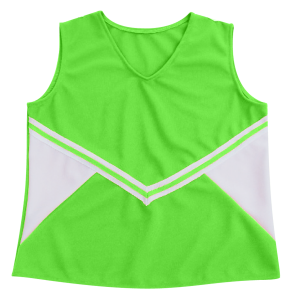 WOMEN'S CHEER TOP - Neon Green, M