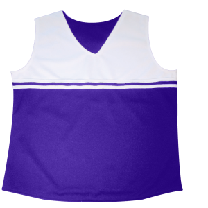 WOMEN'S CHEER TOP - Purple, M