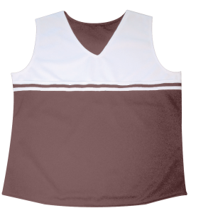 WOMEN'S CHEER TOP - Brown, M