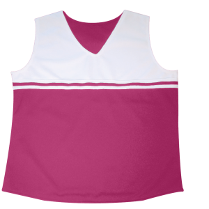 WOMEN'S CHEER TOP - Fuchsia, M