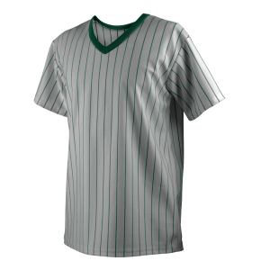 YOUTH ALL SPORT SHIRT - SILVER / DARK GREEN, M