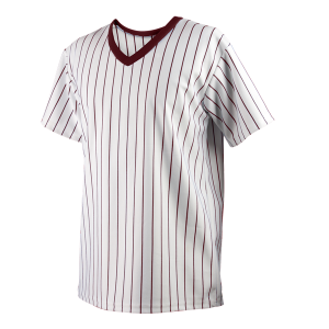 YOUTH ALL SPORT SHIRT - White / Maroon, M