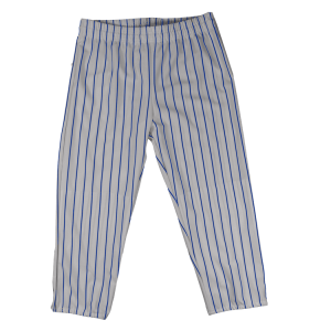 ADULT  BASEBALL PANTS - Silver / Navy, M
