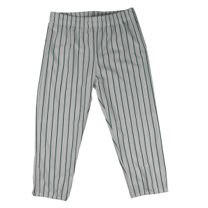 ADULT  BASEBALL PANTS - SILVER / DARK GREEN, M