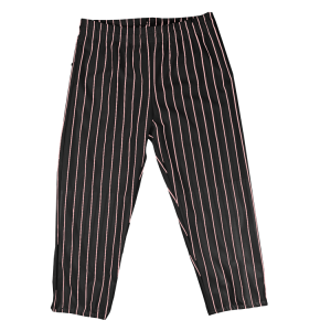 ADULT  BASEBALL PANTS - BLACK / PINK, M