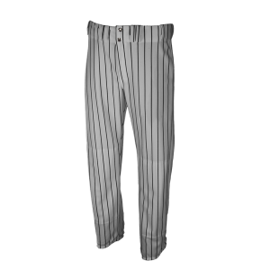ADULT  BASEBALL PANTS - Silver / Black, M