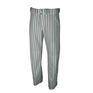 ADULT  BASEBALL PANTS - SILVER / DARK GREEN, M