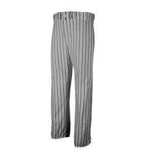 ADULT  BASEBALL PANTS - Silver / Black, M