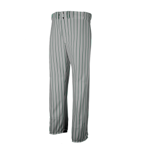 ADULT  BASEBALL PANTS - SILVER / DARK GREEN, M