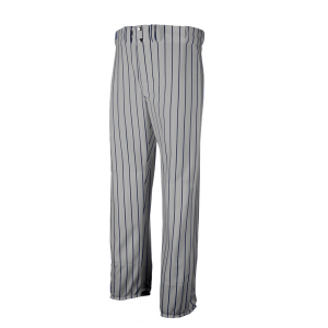 ADULT  BASEBALL PANTS - SILVER / NAVY BLUE, M