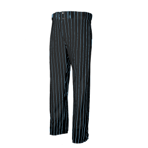 ADULT  BASEBALL PANTS - BLACK / COLOMBIAN BLUE, M