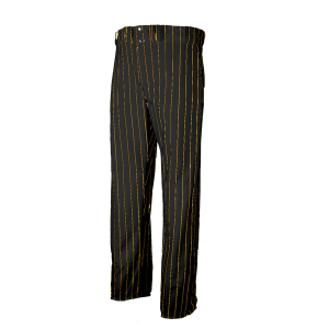 ADULT  BASEBALL PANTS - BLACK / GOLD, M