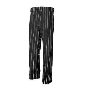 ADULT  BASEBALL PANTS - BLACK / WHITE, M