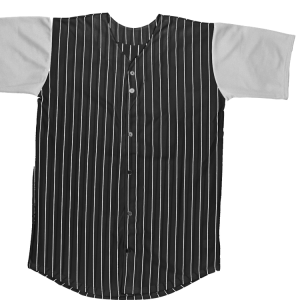 YOUTH PINSTRIPE BASEBALL JERSEY