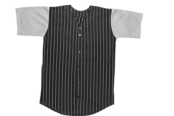 ADULT  PINSTRIPE BASEBALL JERSEY