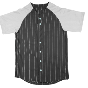 ADULT PINSTRIPE BASEBALL JERSEY