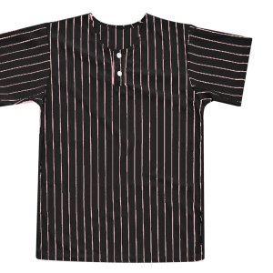 YOUTH BASEBALL JERSEY - BLACK / PINK, M